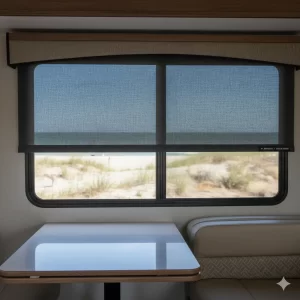 RV solar shades 7% openness
