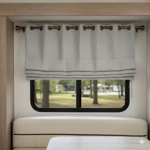 Grommet RV Roman Shades
