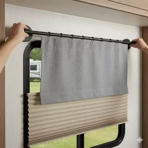 Magnetic Curtain Rods--