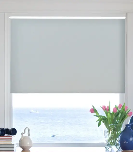 Diamond RV Roller Shades Light Filtering Motorized 
