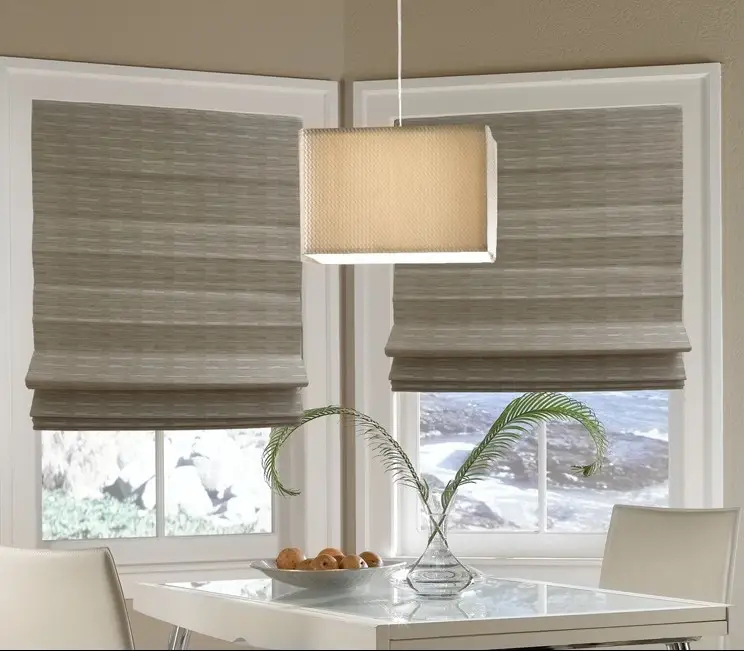 Sierra Cordless Natural Wicker Woven Wood Shades